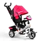 Велосипед дитячий Триколісний Best Trike 6588 з фарою, Рожево-білий - зображення 1