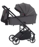 Коляска детская универсальная коляска 2в1 CARRELLO Alfa CRL-6507 Falcon Grey Темно-серый - изображение 1