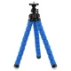 Гнучкий настільний штатив / трипод + тримач для телефона Alitek Flexible Sponge Long Blue (620930) - зображення 2