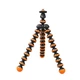 Гибкий штатив, трипод для телефона, камеры, фотоаппарата Alitek Flexible S Orange/Black + держатель (621010) - изображение 2