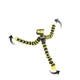 Гибкий штатив для телефона с держателем, GoPro, камеры, фотоаппарата Alitek Flexible S Yellow/Black (620980) - изображение 5