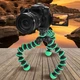 Штатив гибкий осьминог для смартфона с держателем, камеры, фотоаппарата Alitek Flexible S Green/Black (620990) - изображение 3