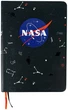 Набір подарунковий Kite Nasa блокнот В6+ 96 аркушів + 2 ручки темно-синій (NS21-499) - зображення 5