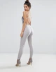 Комбинезон женский облегающий серый с открытой спиной Missguided (размер 44-46 (S, UK10, EU38, US6)) - изображение 2