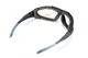 Фотохромные самозатемняющиеся мотоочки Global Vision Shorty 24 clear photochromic затемняются от прозрачного до серого - изображение 7