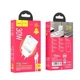 Мережевий зарядний пристрій Hoco N21 PD30W + QC3.0 + кабель Type-C to Lightning - White - зображення 7