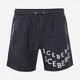 Шорти пляжні чоловічі Iceberg Medium Boardshort ICE1MBM06 L Чорні (8051884147178) - зображення 4