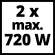 Аккумулятор Einhell Power-X-Change Twinpack 2.5 Ah 18V - изображение 4