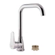 Змішувач для кухні Lidz Nicole 014F1 (k35) LDNIC014F1CRM22010 Chrome - изображение 1