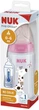 Бутылочка NUK First Choice Plus Жираф 300 мл Розовая (4008600418146) - изображение 2