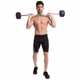 Штанга фиксированная изогнутая обрезиненная Zelart Rubber Hexagon Barbell TA-6231 25 кг Черный (58363128) - изображение 6