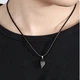 Кулоны магнитные для влюбленных Сердце - Love heart кулоны для влюбленных BF Black - изображение 5