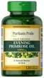 Олія вечірньої примули з гамма-ліноленової кислотою Evening Primrose Oil Puritan's Pride 1000 мг 120 гелевих капсул (PP190) - зображення 1