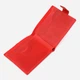 Портмоне кожаное Shvigel leather-16455 Красное - изображение 3