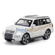 Машинка Mitsubishi Pajero игрушка моделька металлическая коллекционная 15 см Белый (2088292) - изображение 3
