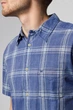 Рубашка Wrangler SS 1 PKT SHIRT Regular Fit (W5J6OEX1E) Синий S-00 - изображение 4