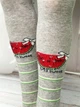 Хлопковые колготки Pier Lone серый 86-92 см W-65 - изображение 2