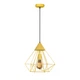 Светильник подвесной MSK Electric Crystal в стиле лофт MR 0538 GD - изображение 1
