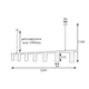 Люстра підвісна MSK Electric Tube в стилі лофт NL 2450-7 BK - зображення 8