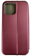 Чехол-книжка Elegant на Apple iPhone 12 Pro Max бордовый - изображение 2