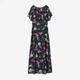 Платье длинное летнее женское H&M 6546478log 34 Темно-синее (PS2030000212316) - изображение 1