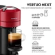 Капсульная кофеварка Nespresso Vertuo Next C Cherry Red Красная и дегустационный набор 12 кофе (капсул) - изображение 7