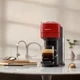 Капсульная кофеварка Nespresso Vertuo Next C Cherry Red Красная и дегустационный набор 12 кофе (капсул) - изображение 8