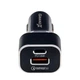 Автомобильное зарядное устройство Grand-X TypeC 1USB PD 3.0 QС 3.0 AFC FCP 36W Black (CH-29) - изображение 4