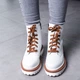 Ботинки женские Fashion Chrisley 3467 36 размер 23,5 см Белый - изображение 6