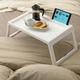 Переносний столик - піднос зі ніжками, що складаються для ноутбука IKEA KLIPSK білий 002.588.82 - зображення 9