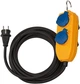 Удлинитель Brennenstuhl с блоком розеток H07RN-F 3G1,5 4 розетки 5 м IP 54 (1169200010) - зображення 1