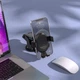 Держатель для телефона на присоске в машину BOROFONE Amazing bay one touch center console car holder. Black - изображение 8