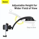 Тримач телефону в машину на присосці BASEUS Easy Control Clamp Car Mount Holder (4.7-6.7"). Gray - зображення 7