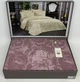 Винтажное жаккардовое покрывало с наволочками DIAMOND GABRIELLA LILAC 240х260см лиловый - изображение 2