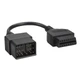 Переходник Obd2 16 pin на Toyota 17 pin - изображение 1
