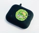Силиконовый чехол для наушников Apple AirPods 1/2 Черный Rick and Morty - изображение 2
