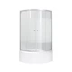 Lidz 4мм стекляная дверь с рисунком Linie WIEŻA SC80x80.HIGH.L - изображение 1