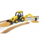 Спецтехника Bruder Дорожный погрузчик с экскаватором JCB MIDI CX М1:16 (02427) - изображение 9