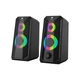 Акустическая система Vinga SP-200 LED USB Black - изображение 1