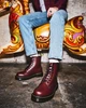 Ботинки Dr. Martens 1460 Размер 43 (28.5 см) 11822600 Бордовые - изображение 2