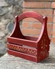 Кошик дерев'яний з ручкою Ognegriv 29*23*16.5 см 4-6281-2 - зображення 5