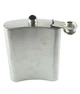 Фляжка для алкоголя FO Hip Flask из нержавеющей стали с выгравированным логотипом Jack Daniel's Old 280 мл 10 oz Серебристая - изображение 5