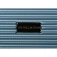 Пластикова валіза для ручної поклажі Sierra Madre 18" Vip Collection блакитна - зображення 10