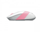 Мышь беспроводная A4Tech FG10 Pink/White USB - изображение 3