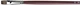 Кисть колонок плоский daVinci 1840 Black sable №0 (2.3мм) - изображение 1