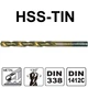 Свердло по металу циліндричний HSS-TIN 2 х 49 мм Makita P-61020-10 (10 шт) - зображення 1