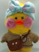 Мягкая игрушка уточка LaLaFanFan Duck Yellow - изображение 5