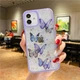 Чохол накладка для Apple iPhone 11 Pro Alitek Batterfly Метелики з блискітками Purple (65430) - зображення 2