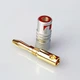 Штекер типа банан, акустический коннектор Nakamichi Banana Plug 4 мм Silver/Red (48510) - изображение 4