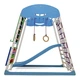 Детский спортивный комплекс Baby Sport SB SportWood Sky Plus 7 для дома 132х130х85 см Разноцветный (SportWood Sky Plus 7) - изображение 4